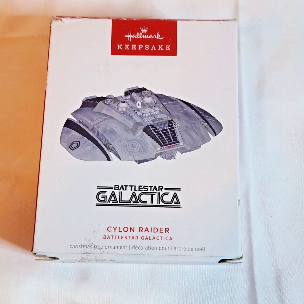 2025 Hallmark Keepsake Battlestar Galactica Cylon Raider Ornament QXI8875